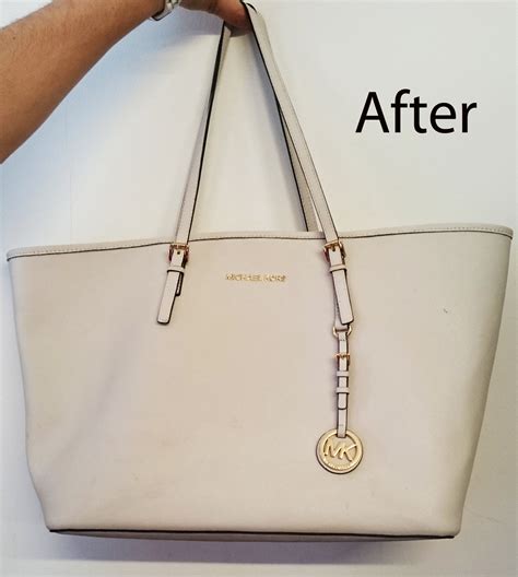 how to straighten a bent michael kors bag|Michael Kors handbags repair.